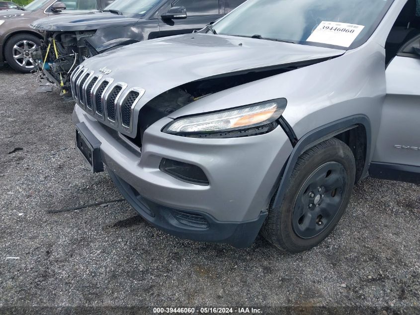 2014 Jeep Cherokee Sport VIN: 1C4PJMAB5EW264578 Lot: 39446060