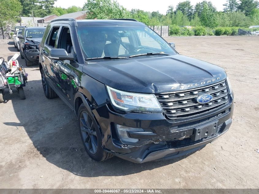 2017 Ford Explorer Xlt VIN: 1FM5K8D83HGA00801 Lot: 39446067