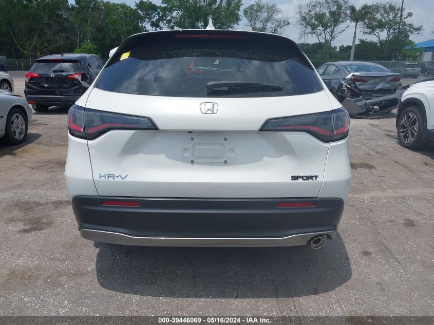 2023 Honda Hr-V 2Wd Sport VIN: 3CZRZ1H5XPM730423 Lot: 39446069