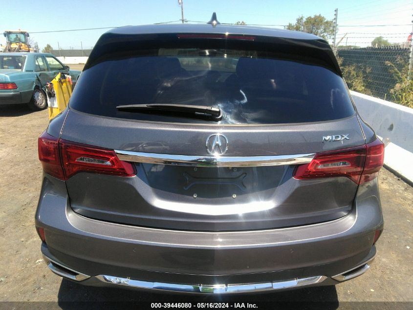 2019 Acura Mdx Tech Pkg VIN: 5J8YD3H59KL002230 Lot: 39446080