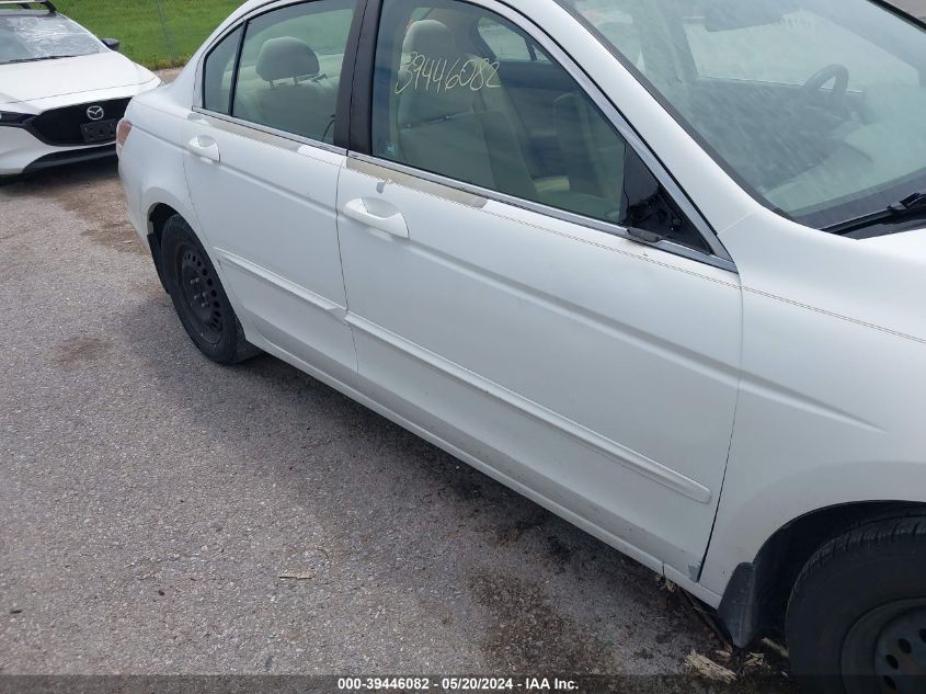 2010 Honda Accord 2.4 Lx VIN: 1HGCP2F34AA165701 Lot: 39446082