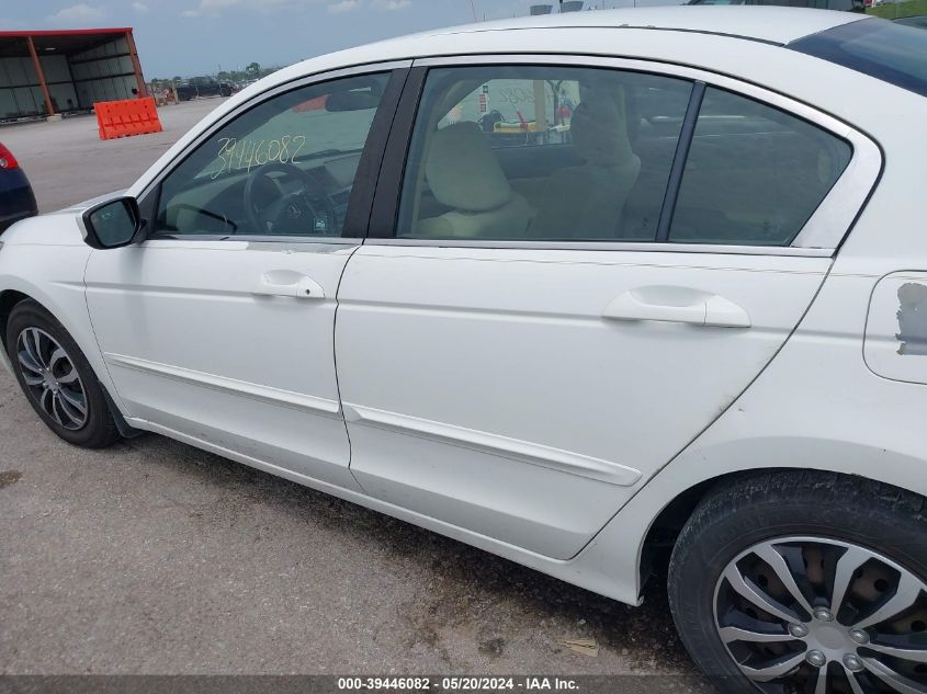 2010 Honda Accord 2.4 Lx VIN: 1HGCP2F34AA165701 Lot: 39446082