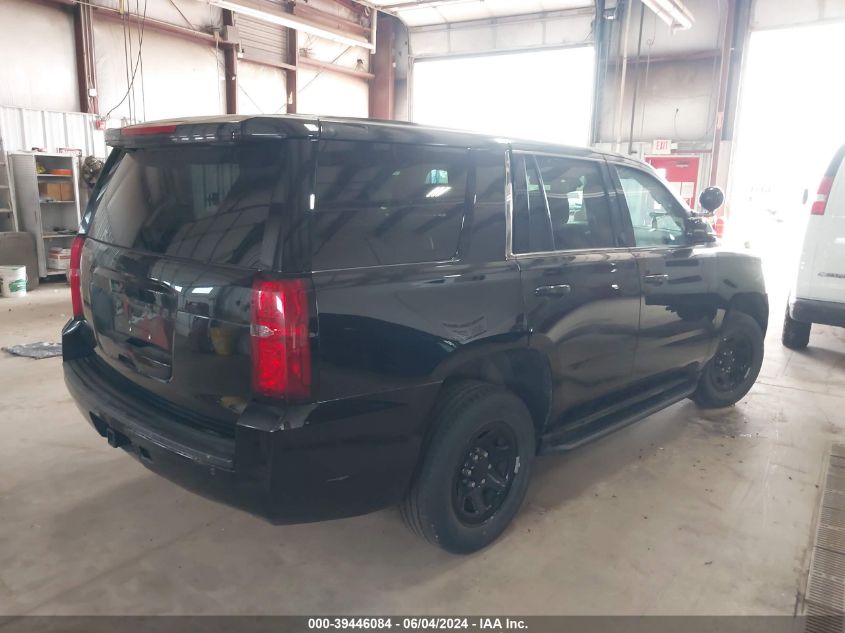 2018 Chevrolet Tahoe Commercial VIN: 1GNSKDEC6JR309554 Lot: 39446084