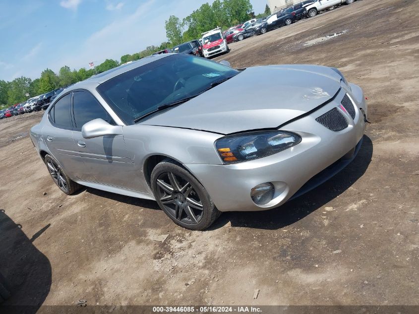 2008 Pontiac Grand Prix VIN: 2G2WP582481182251 Lot: 39446085