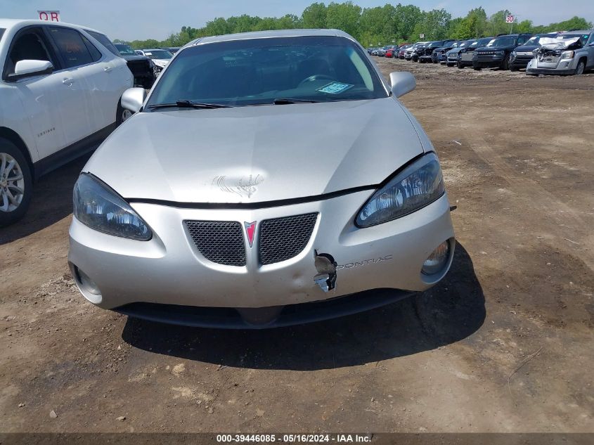 2008 Pontiac Grand Prix VIN: 2G2WP582481182251 Lot: 39446085