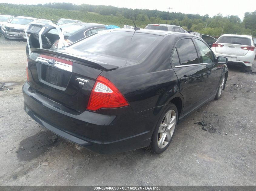 2010 Ford Fusion Sport VIN: 3FAHP0DC2AR245800 Lot: 39446090