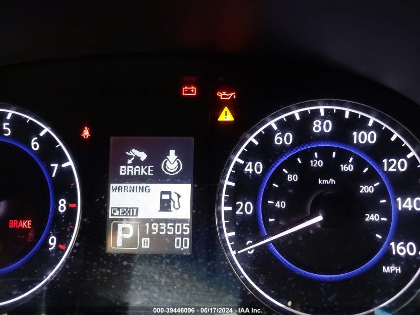 2011 Infiniti G37 Journey VIN: JN1CV6AP4BM505969 Lot: 39446096