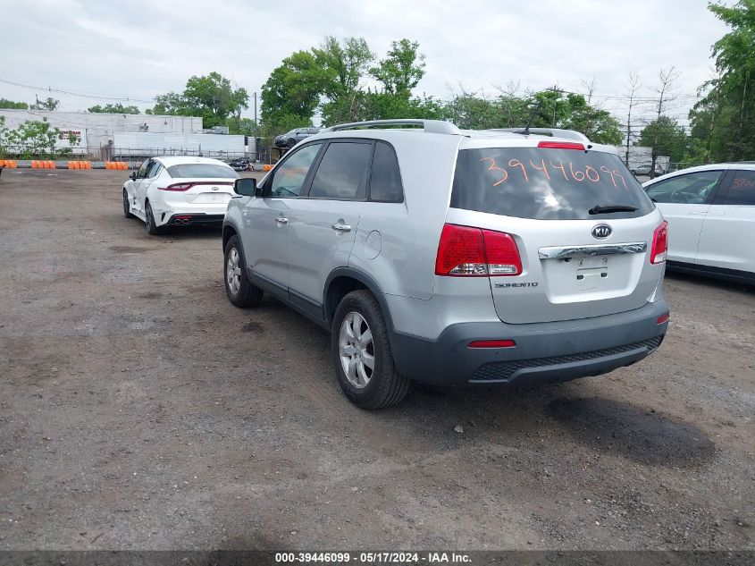 2011 Kia Sorento Lx VIN: 5XYKTCA15BG033131 Lot: 39446099