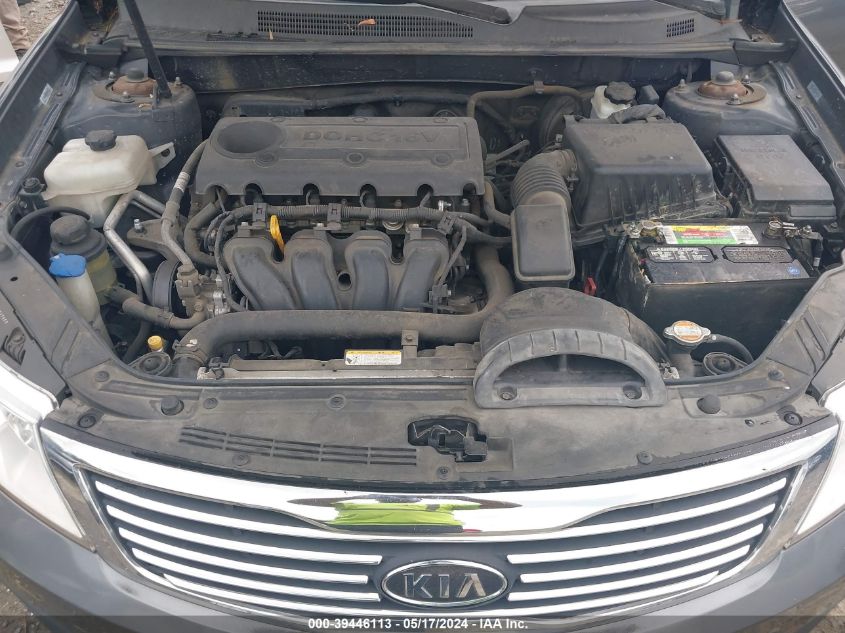 2009 Kia Optima Lx VIN: KNAGE228195324912 Lot: 39446113