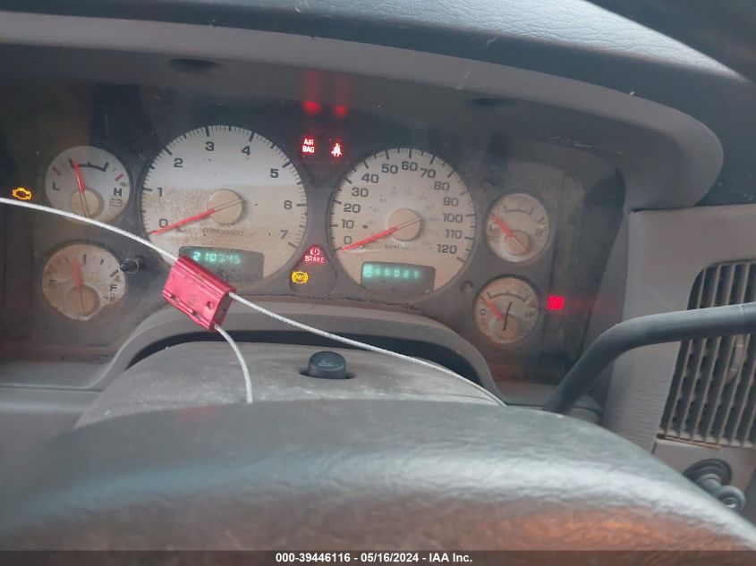 2003 Dodge Ram 1500 Slt/Laramie/St VIN: 1D7HA18DX3S360422 Lot: 39446116