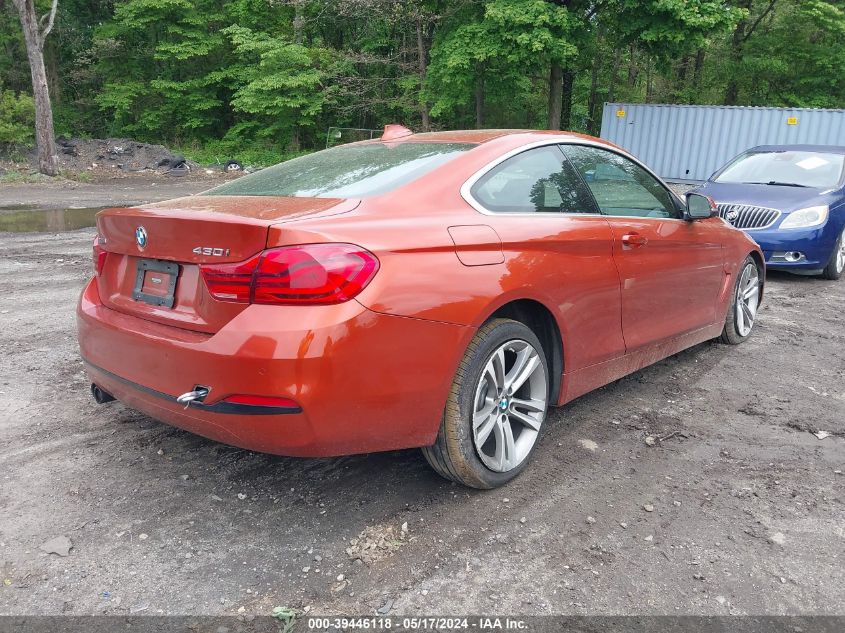 2018 BMW 430I xDrive VIN: WBA4W5C52JAA49670 Lot: 39446118