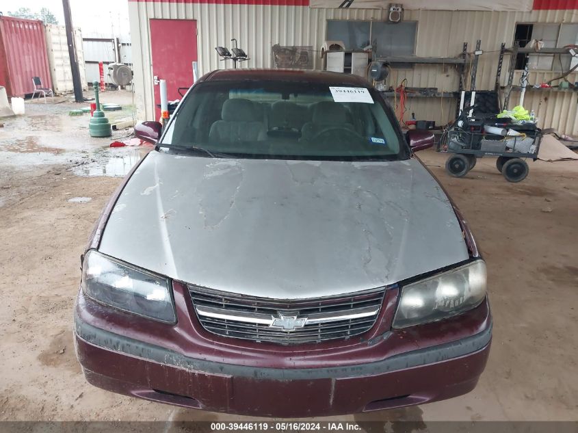 2004 Chevrolet Impala VIN: 2G1WF52E949259590 Lot: 39446119