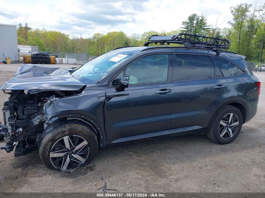 2021 Kia Sorento Ex VIN: 5XYRHDLF7MG063619 Lot: 39446137