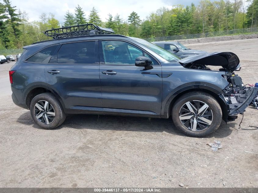 2021 Kia Sorento Ex VIN: 5XYRHDLF7MG063619 Lot: 39446137