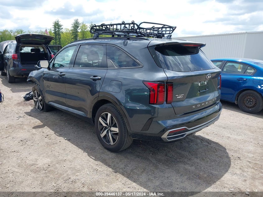 VIN 5XYRHDLF7MG063619 2021 KIA SORENTO EX