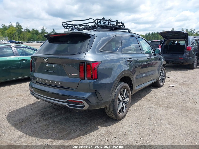 VIN 5XYRHDLF7MG063619 2021 KIA SORENTO EX