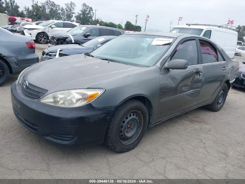 2004 Toyota Camry Le VIN: 4T1BE32K64U856990 Lot: 39446138