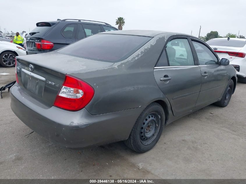 2004 Toyota Camry Le VIN: 4T1BE32K64U856990 Lot: 39446138