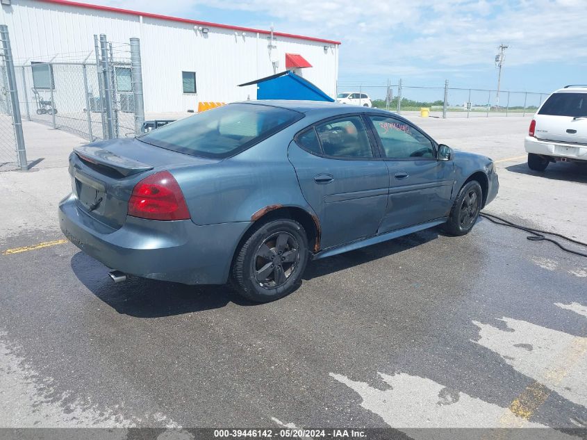 2007 Pontiac Grand Prix VIN: 2G2WP552571168992 Lot: 39446142