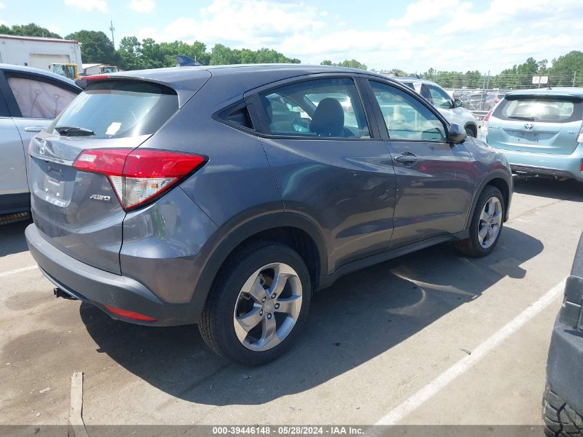 2021 Honda Hr-V Lx VIN: 3CZRU6H32MM737226 Lot: 39446148