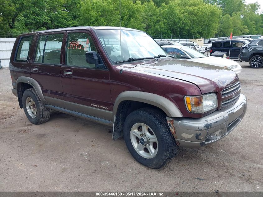 2000 Isuzu Trooper Limited/Ls/S VIN: JACDJ58X0Y7J08567 Lot: 39446150