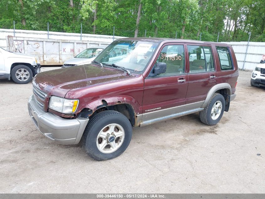 2000 Isuzu Trooper Limited/Ls/S VIN: JACDJ58X0Y7J08567 Lot: 39446150