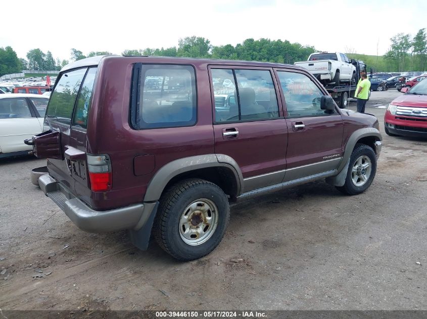 2000 Isuzu Trooper Limited/Ls/S VIN: JACDJ58X0Y7J08567 Lot: 39446150