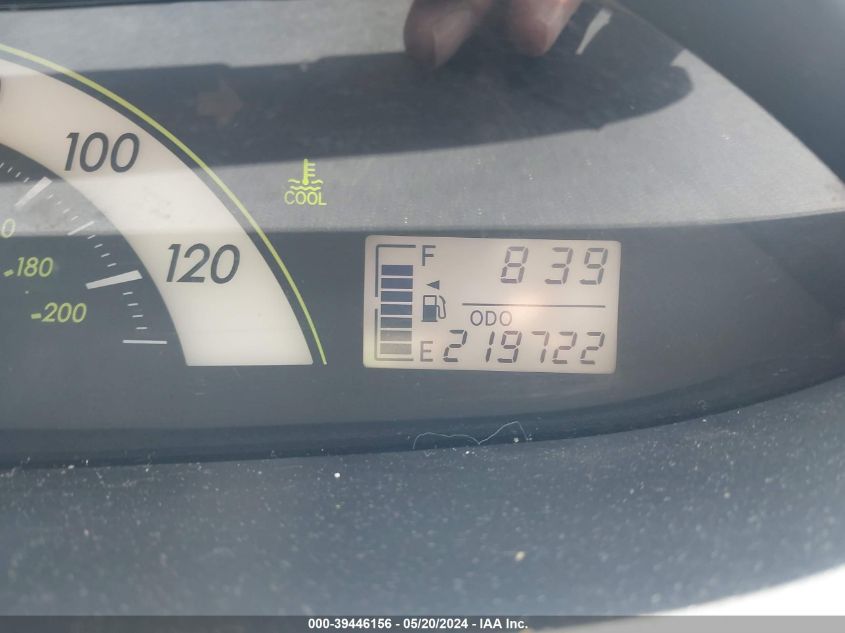 2008 Toyota Yaris VIN: JTDBT923884039810 Lot: 39446156