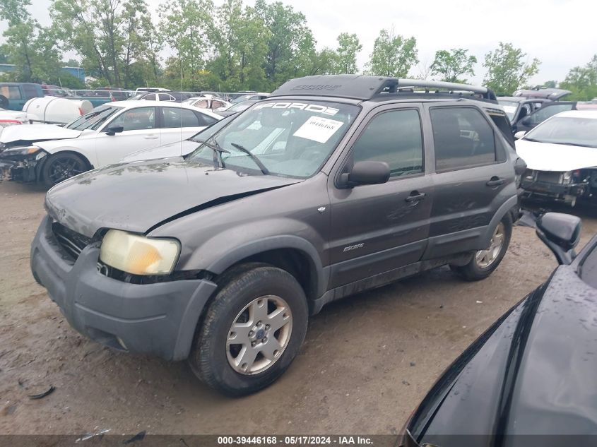 2002 Ford Escape Xlt VIN: 1FMYU04122KC92571 Lot: 39446168