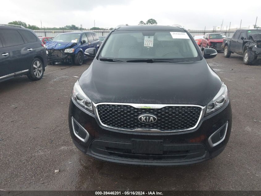 2018 KIA SORENTO 2.4L LX - 5XYPG4A37JG376877