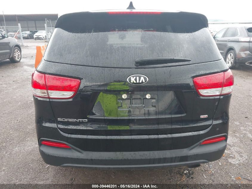 2018 KIA SORENTO 2.4L LX - 5XYPG4A37JG376877