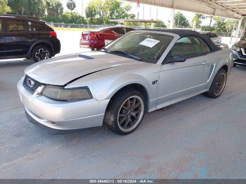 2000 Ford Mustang Gt VIN: 1FAFP45XXYF210459 Lot: 39446213