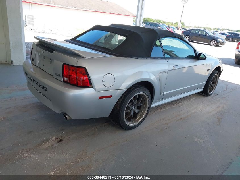 2000 Ford Mustang Gt VIN: 1FAFP45XXYF210459 Lot: 39446213