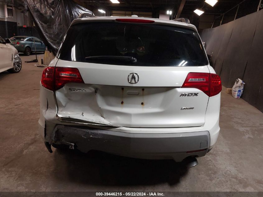 2008 Acura Mdx VIN: 2HNYD28208H507457 Lot: 39446215