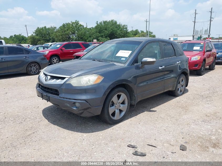 2007 Acura Rdx VIN: 5J8TB18227A012109 Lot: 39446220