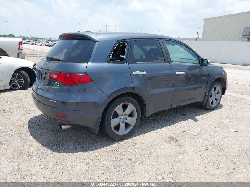 2007 Acura Rdx VIN: 5J8TB18227A012109 Lot: 39446220