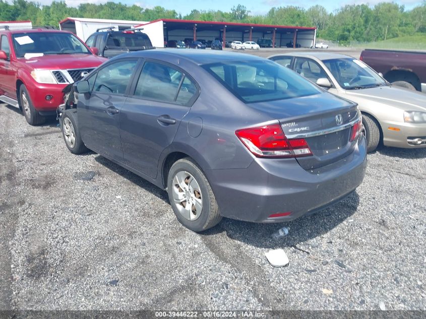 2015 Honda Civic Lx VIN: 19XFB2F51FE032068 Lot: 39446222