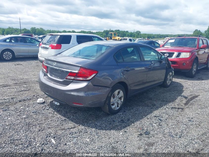 2015 Honda Civic Lx VIN: 19XFB2F51FE032068 Lot: 39446222