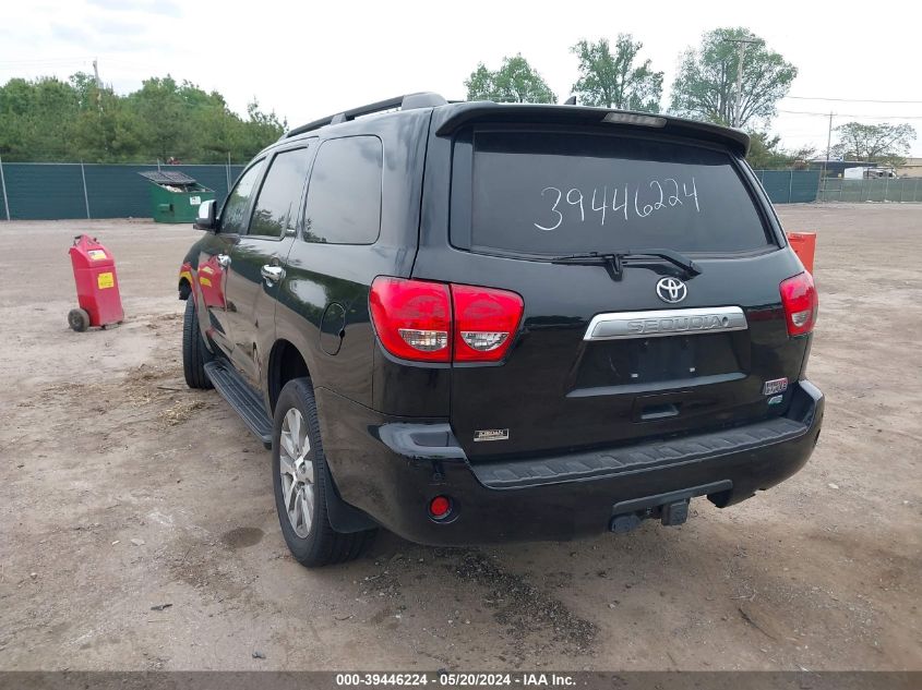 2016 Toyota Sequoia Limited 5.7L V8 VIN: 5TDJW5G10GS132388 Lot: 39446224