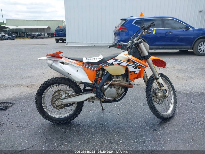 2012 Ktm 350 Sx-F VIN: VBKMXL432CM160329 Lot: 39446228