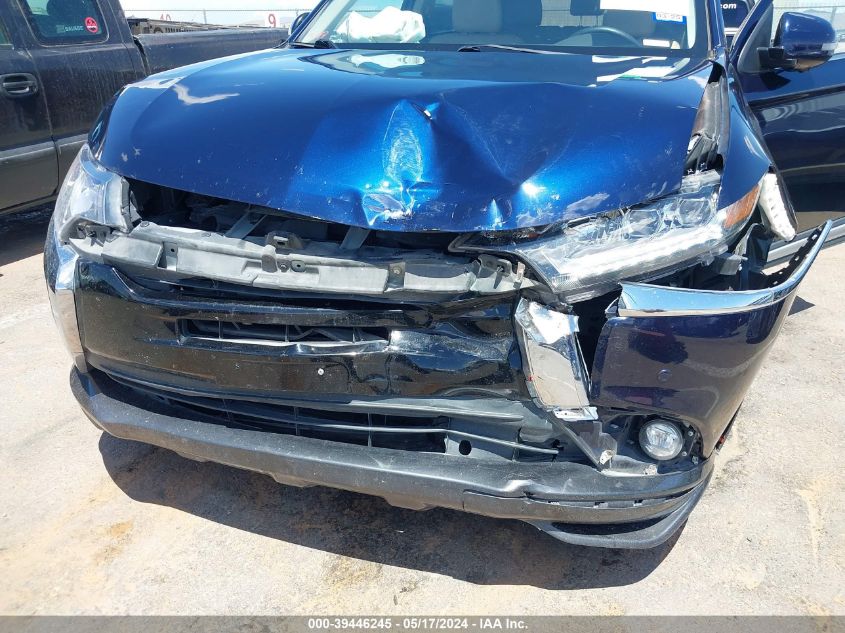 2018 Mitsubishi Outlander Gt VIN: JA4JZ4AX3JZ051769 Lot: 39446245