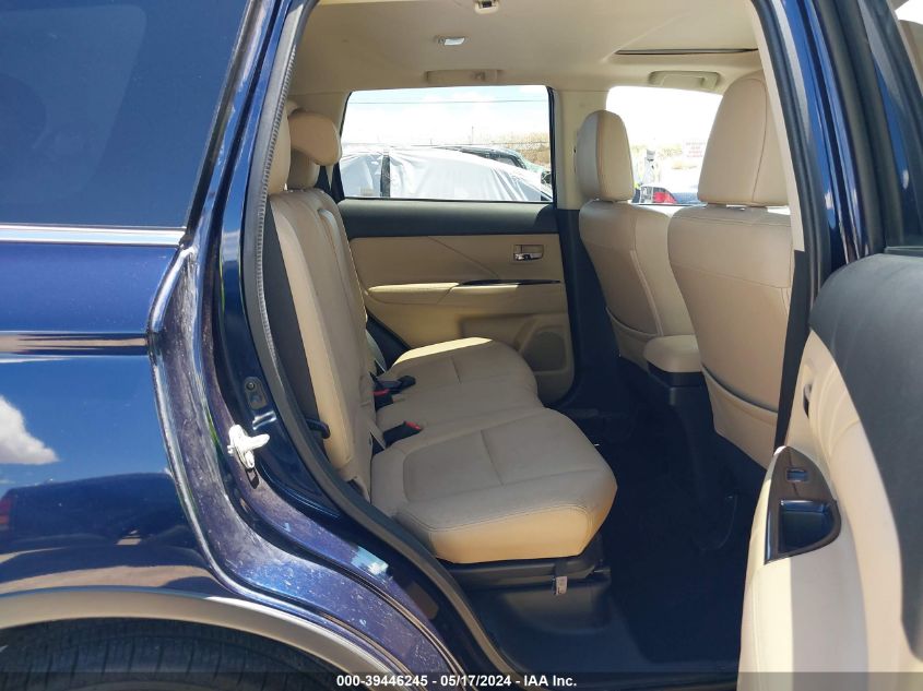 2018 Mitsubishi Outlander Gt VIN: JA4JZ4AX3JZ051769 Lot: 39446245