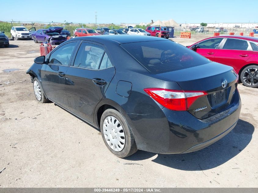 2015 Toyota Corolla Le VIN: 5YFBURHE7FP339144 Lot: 39446249