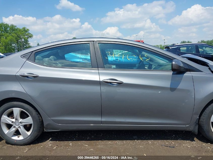 2013 Hyundai Elantra Gls VIN: 5NPDH4AE7DH373184 Lot: 39446265