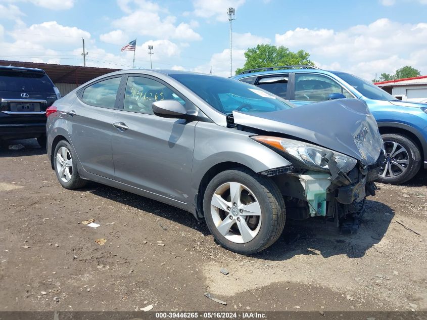 2013 Hyundai Elantra Gls VIN: 5NPDH4AE7DH373184 Lot: 39446265