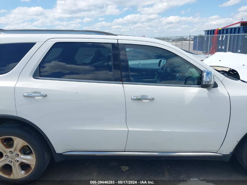2014 Dodge Durango Sxt VIN: 1C4RDHAG8EC550378 Lot: 39446283