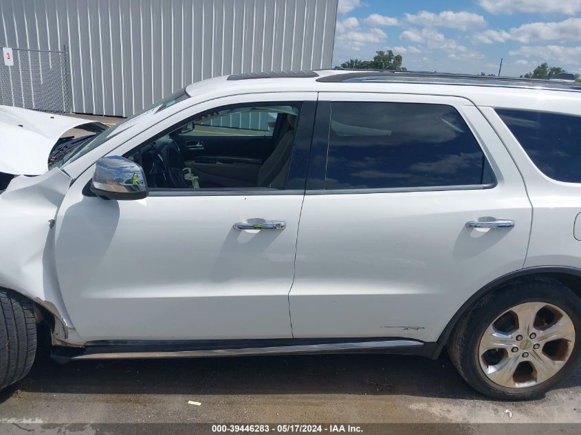 2014 Dodge Durango Sxt VIN: 1C4RDHAG8EC550378 Lot: 39446283