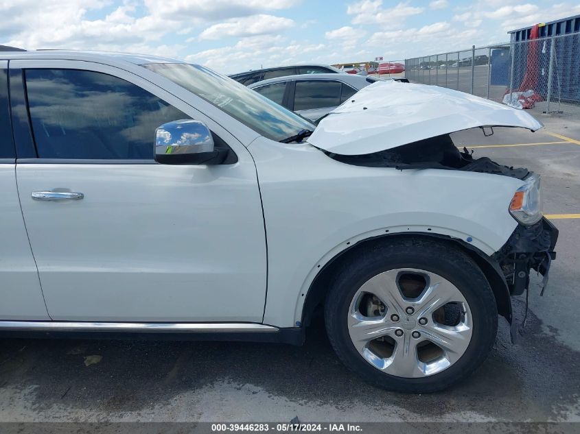 2014 Dodge Durango Sxt VIN: 1C4RDHAG8EC550378 Lot: 39446283