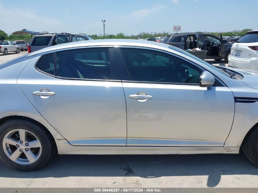 2015 Kia Optima Lx VIN: 5XXGM4A72FG402891 Lot: 39446287