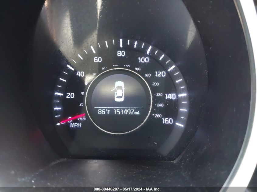 2015 Kia Optima Lx VIN: 5XXGM4A72FG402891 Lot: 39446287